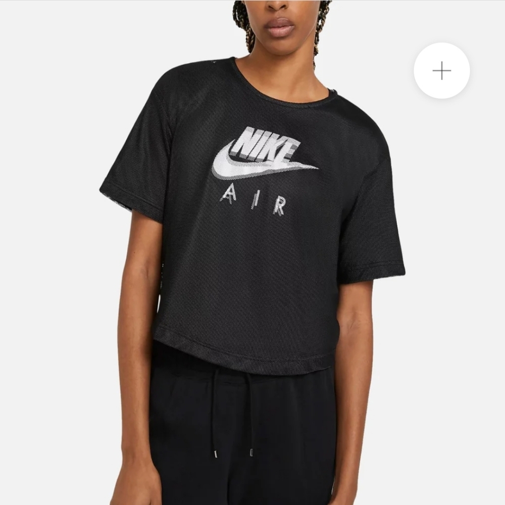 NWT  Nike SPORTSWEAR AIR MESH SHORT SLEEVE Black 2X